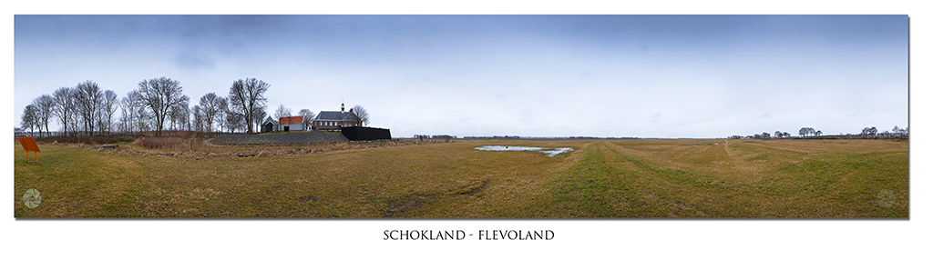 panorama image of Schokland