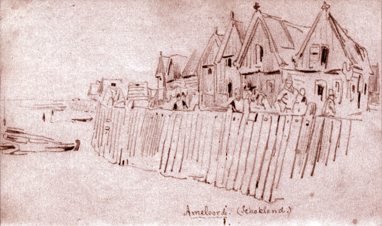 Schokland's dyke and now museum piece